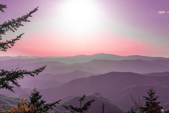 The beauty of sunset